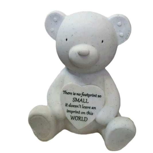 Thoughts of You Graveside Teddy with heart