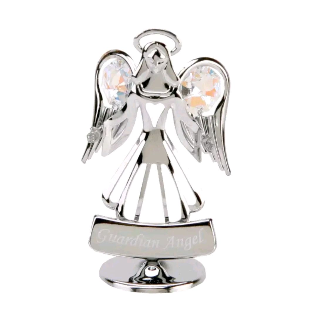 Crystocraft Crystal and Metal Guardian Angel