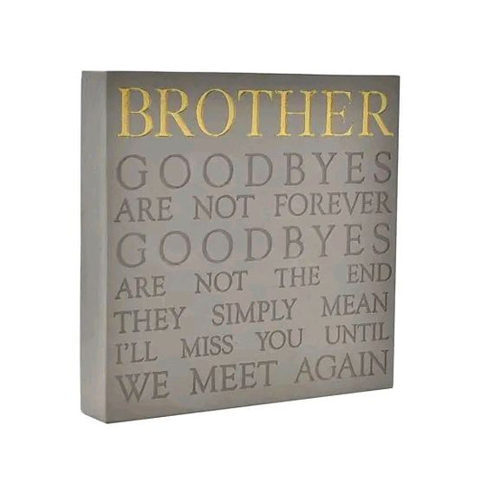 Thoughts of You sentimental plaque, 4 options