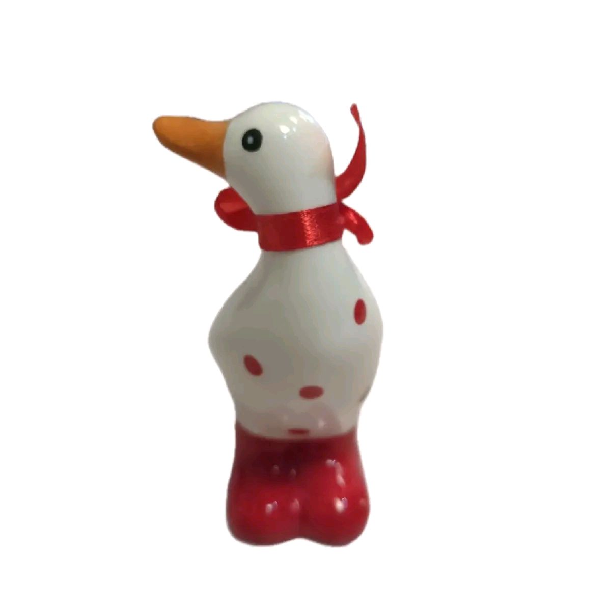 Small Ceramic Polka dot Duck