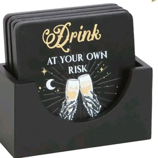 Till Death Us Do Party Coaster Set