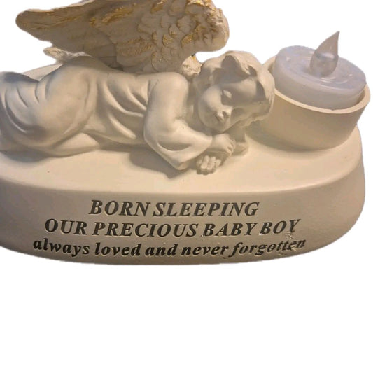 Memorial ornament for sleeping baby