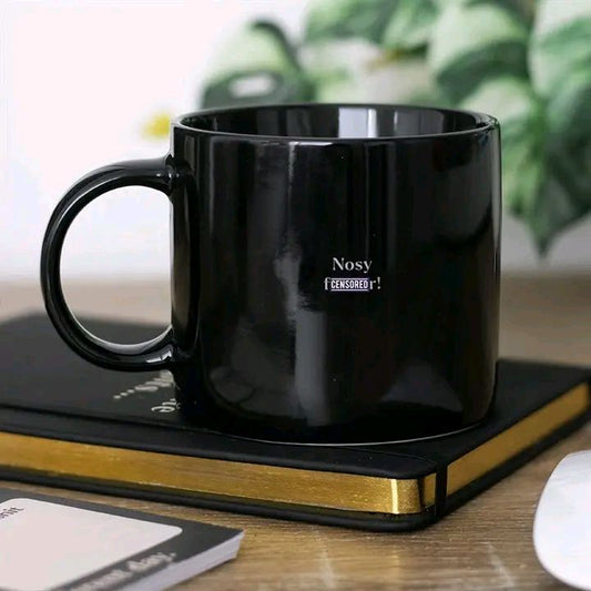 Nosy F*cker Ceramic Mug 370ml