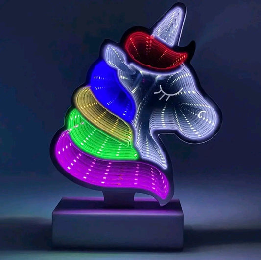 LED Infinity Light - Unicorn or Alien