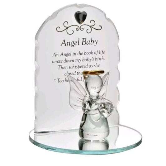 Thoughts of You Memorial Glass Plaque, 4 options