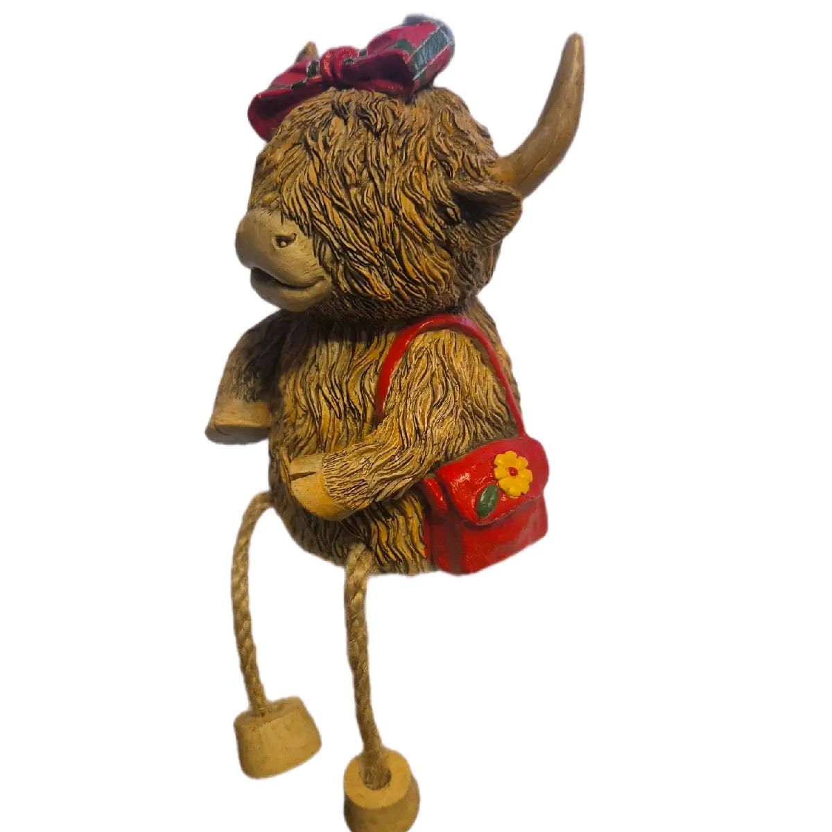 Highland Cow Tartan Princess Money Bank