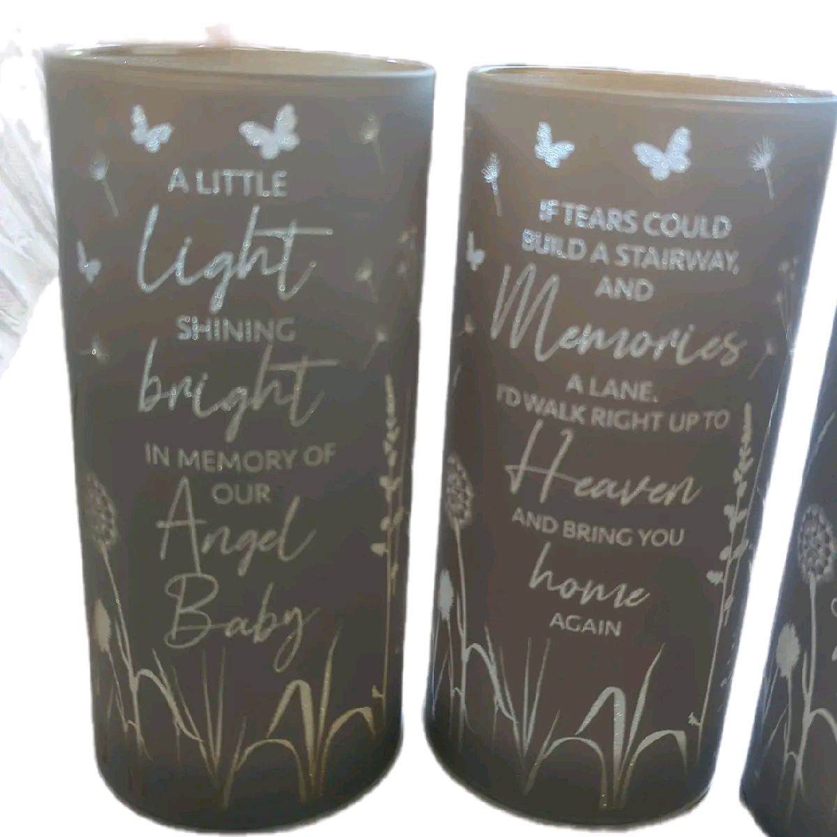 Small Memorial Tube Lights, various designs