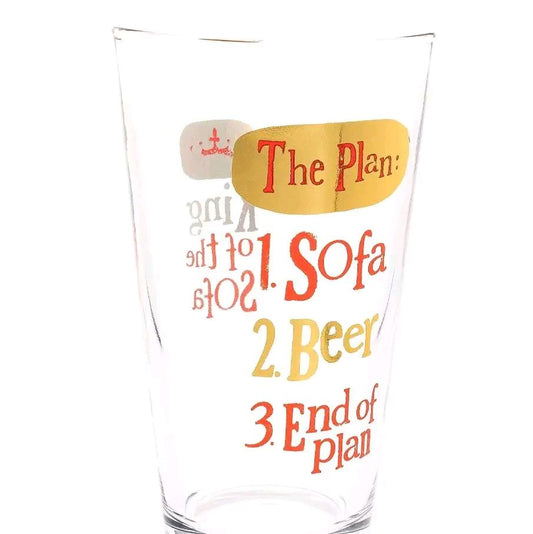 King of the Sofa Glass