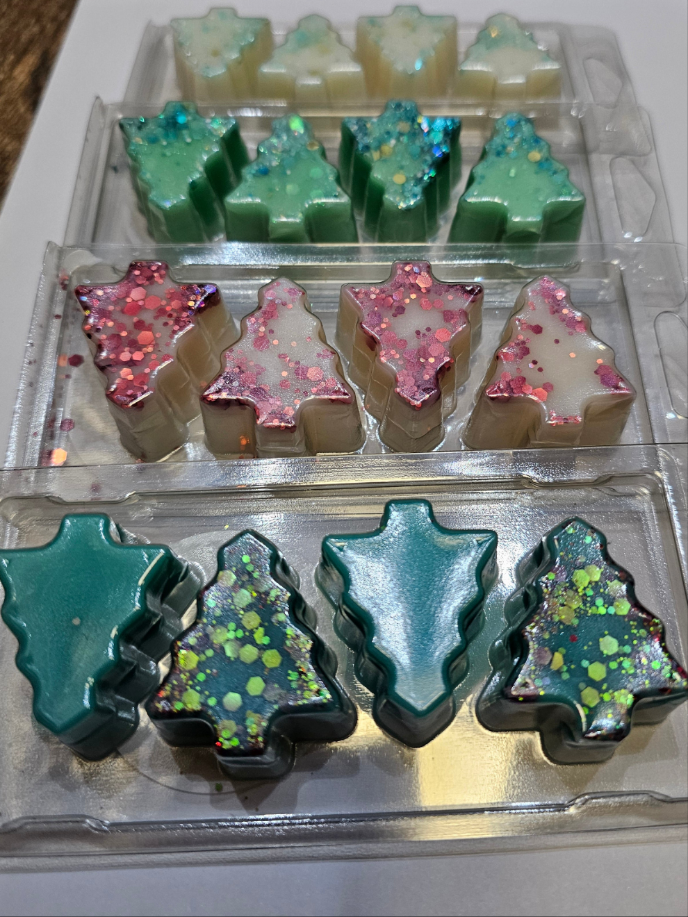 Christmas Tree Wax Melts in Festive Scents