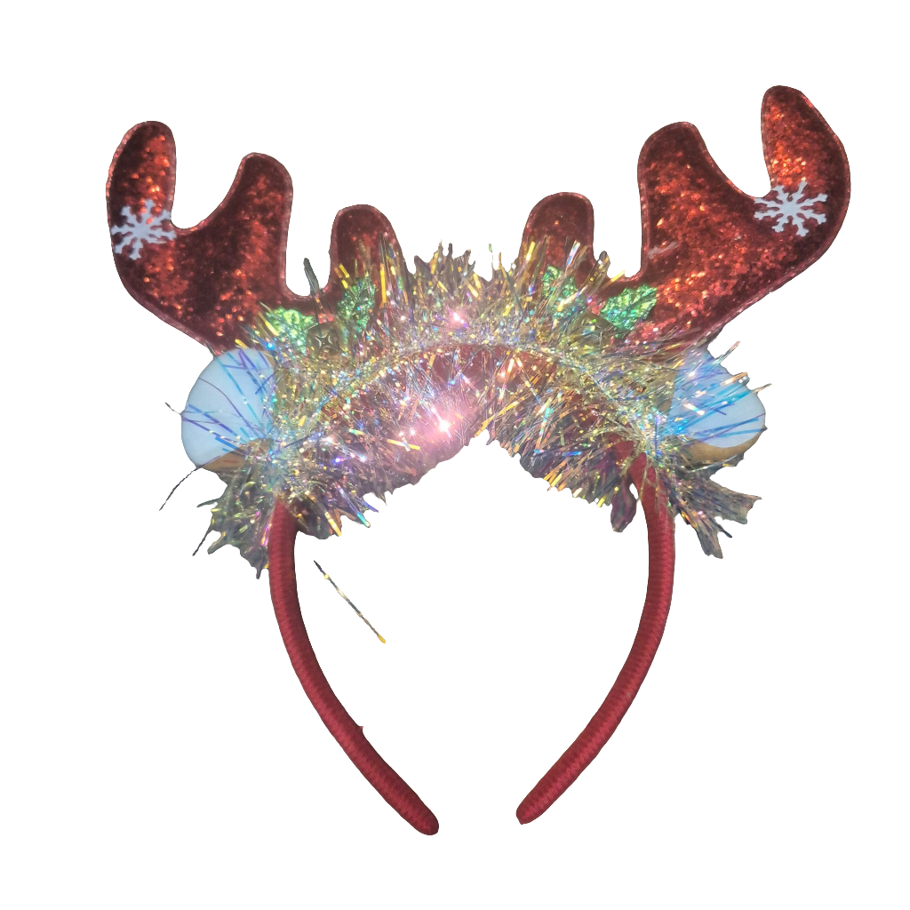 Christmas Headbands - Reindeer, Antler, Xmas Tree Designs for Festive Parties