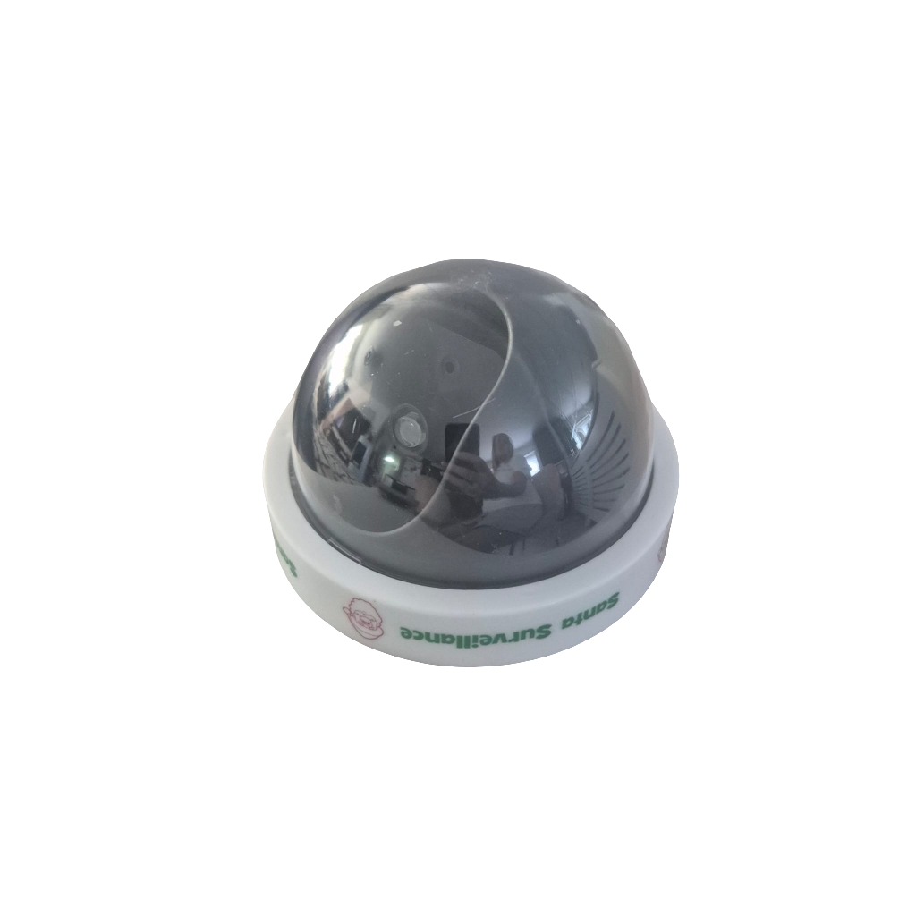 Santa Surveillance Dummy Camera with flashing led light