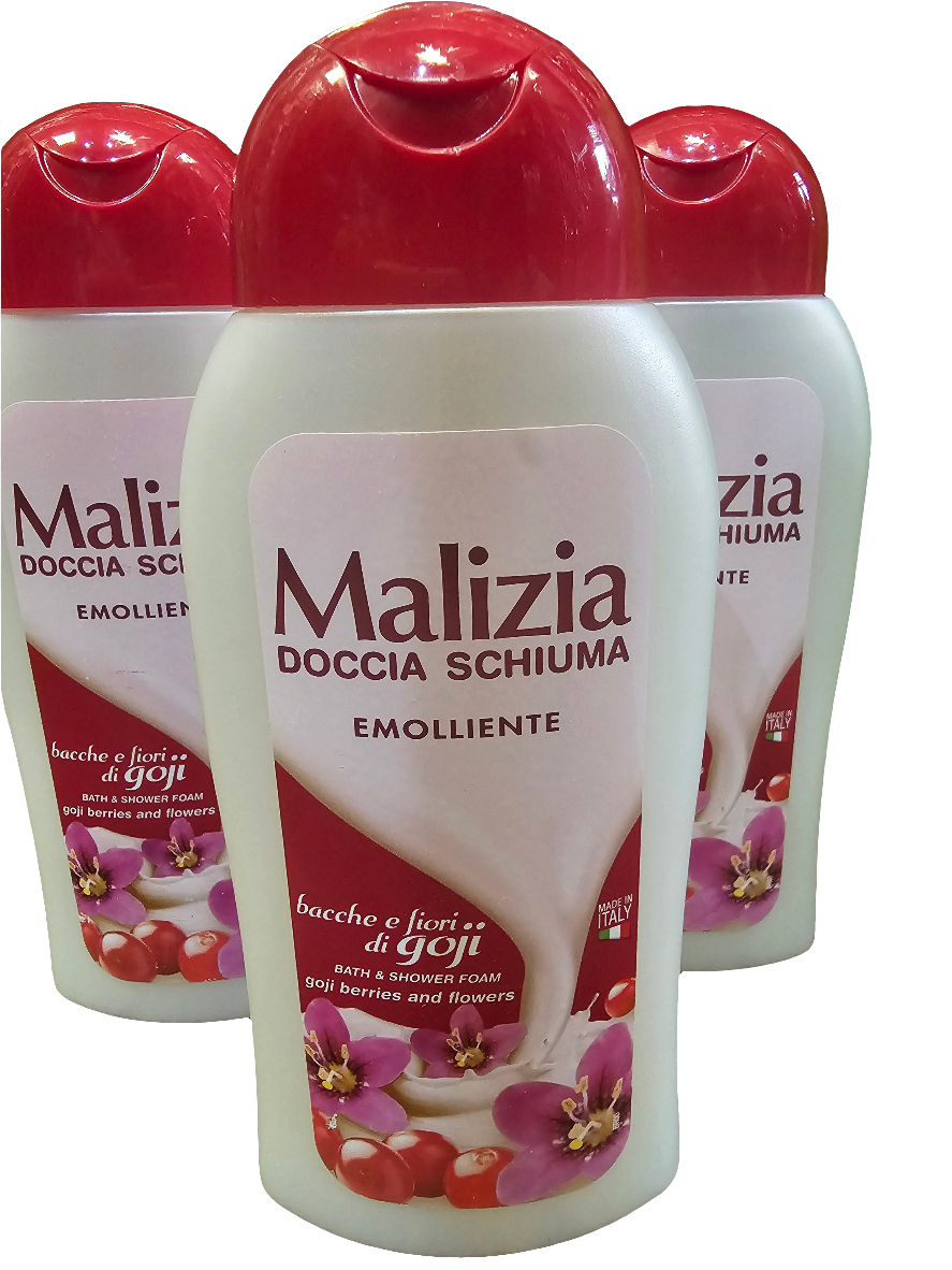 Malizia Goji Berries and Flowers Bath and shower foam 300ml