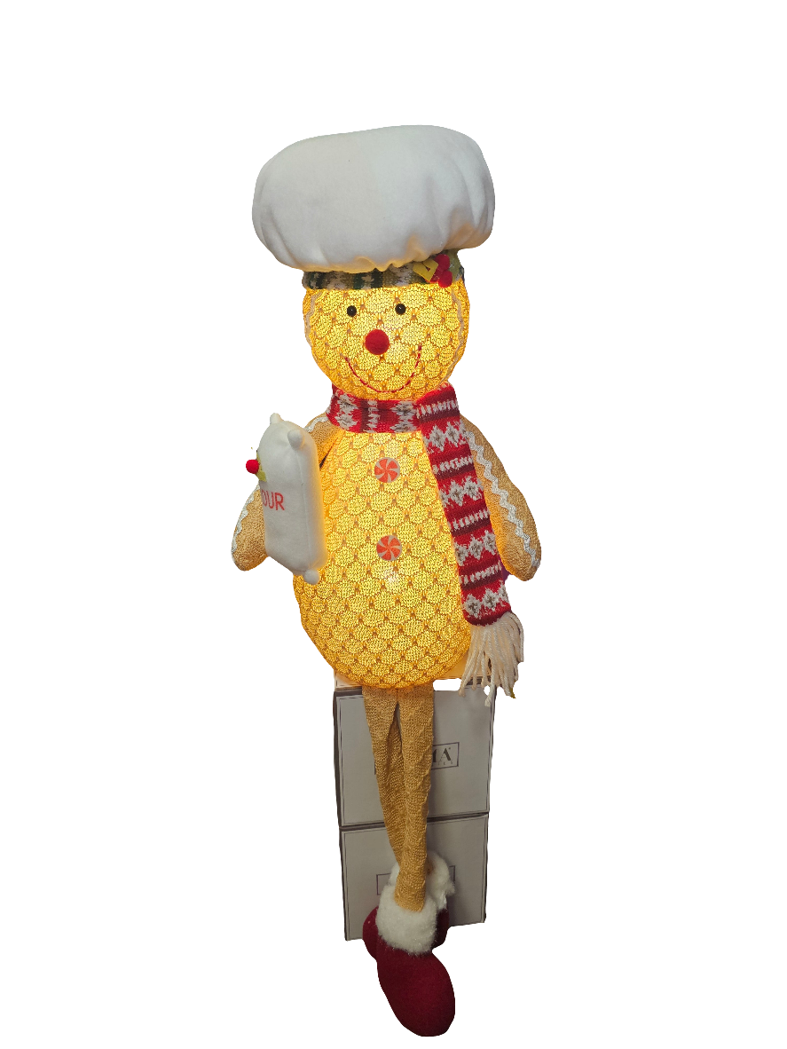 Led Gingerbread Figures, 2 designs available