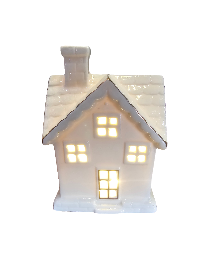 Cosy Lane Shingle LED Cottage Medium