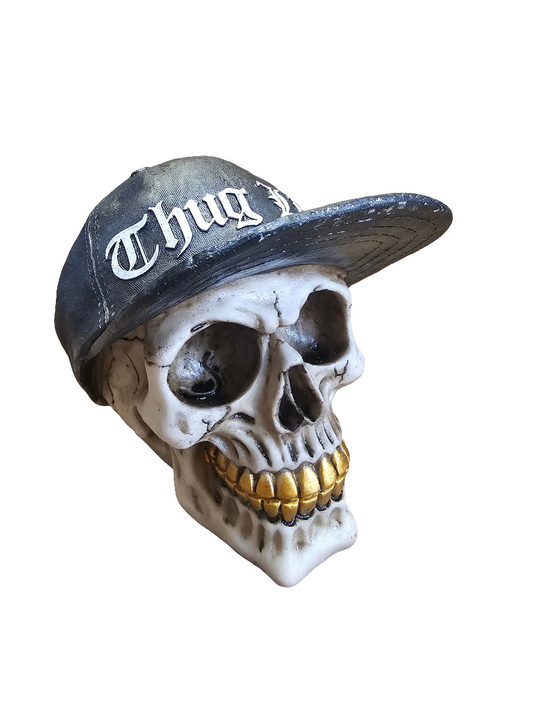 Thug Life 15.5cm Skull Statue