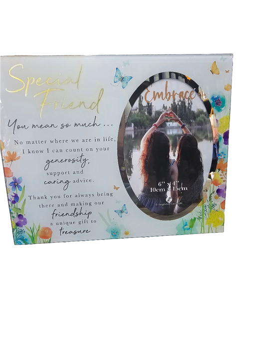 Embrace Sentiment Frame Special Friend