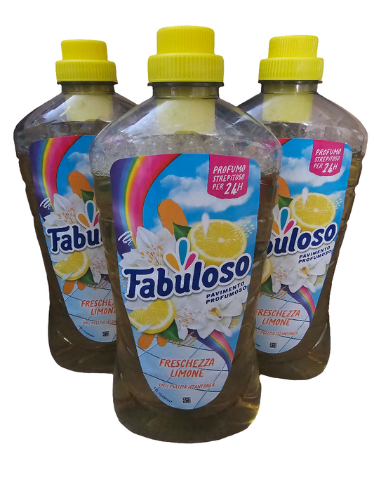 Fabuloso Freschezza Limone, All-Purpose Cleaner with a lemon scent.
