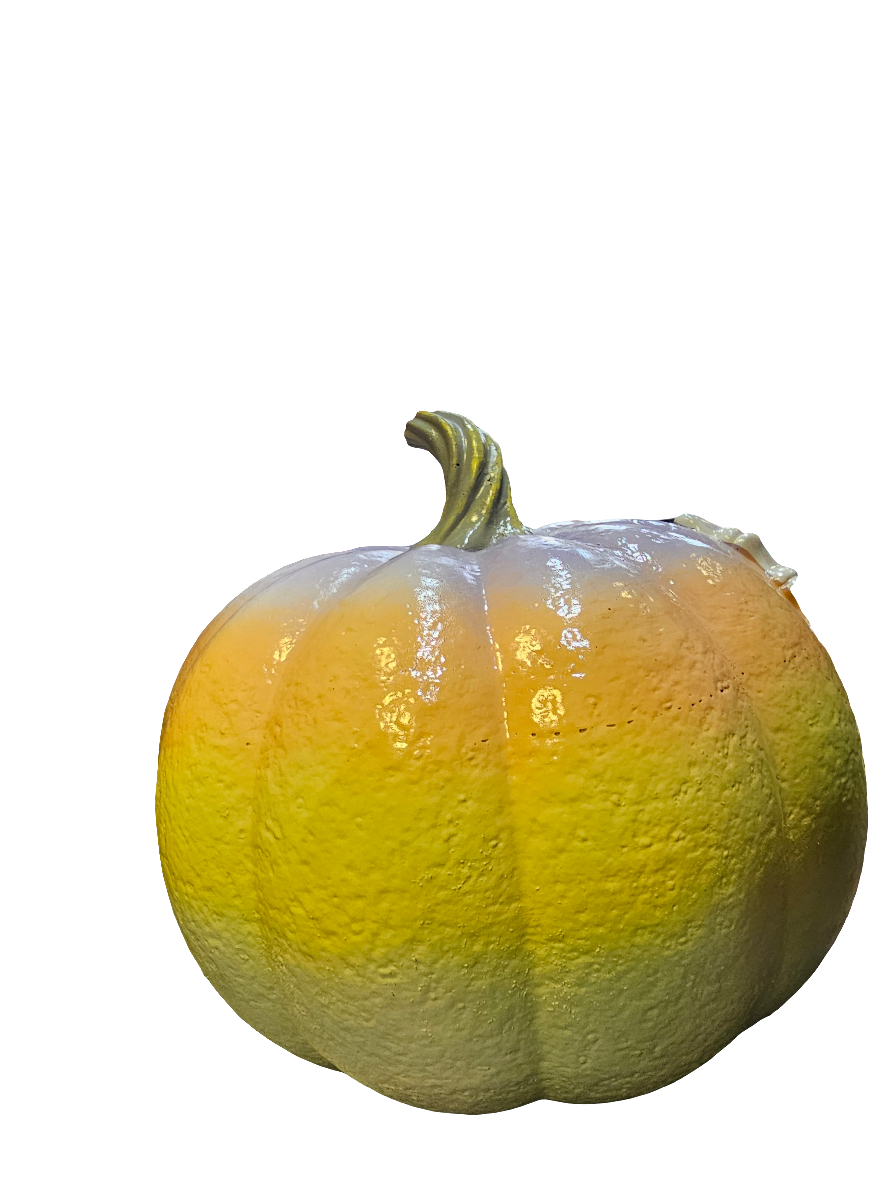 Pastel Skeleton Hand Heart Pumpkin