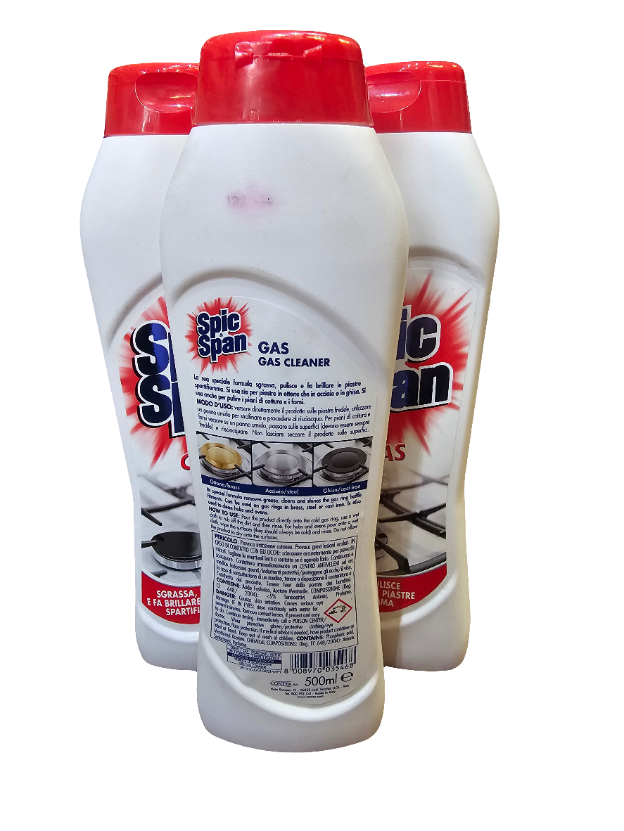 Spic and Span Cream Detergent Gas 500ml