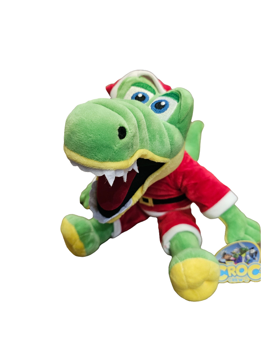 12" Croc Crew Plush Toys in Christmas Outfits
