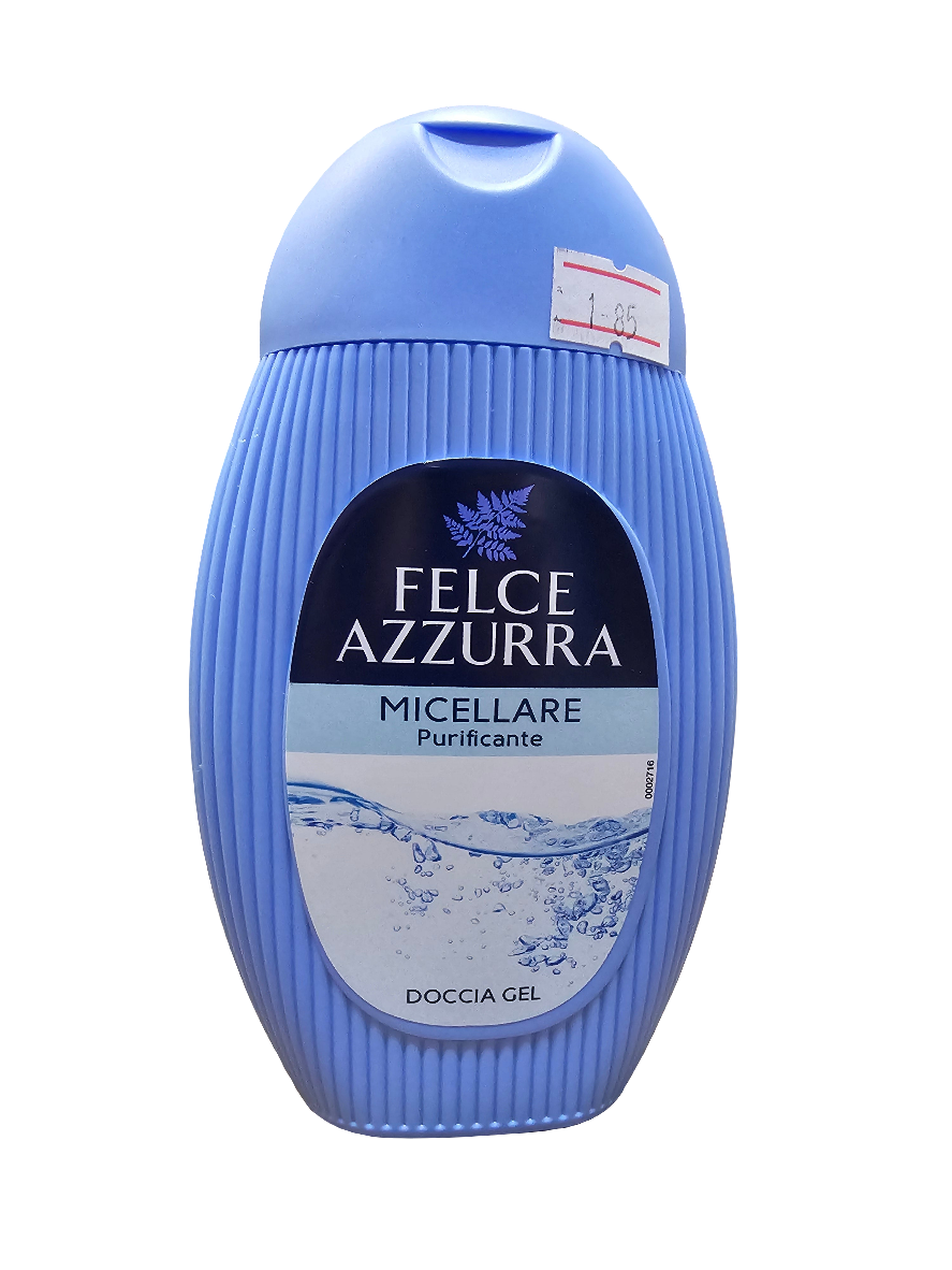Felce Azzurra Micellare Purificante Doccia Gel, a micellar purifying shower gel 250ml