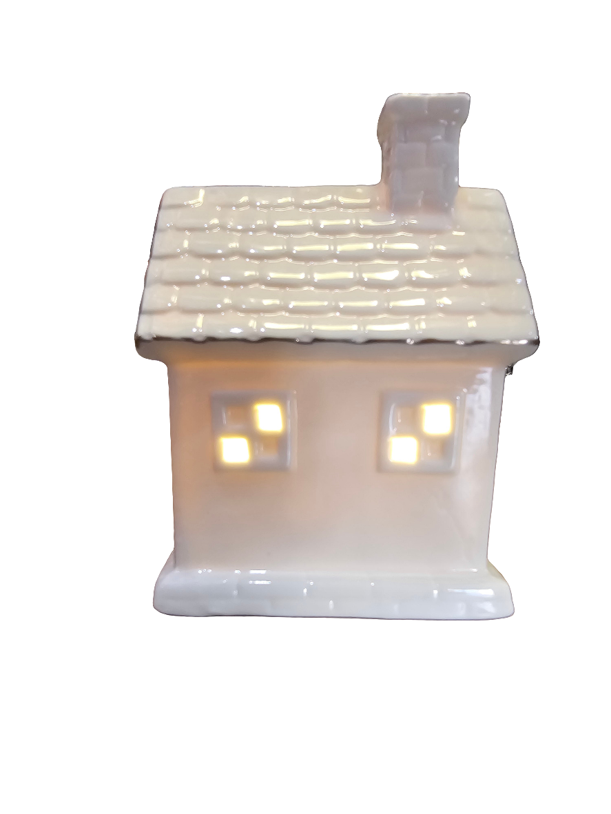 Cosy Lane Shingle LED Cottage Medium