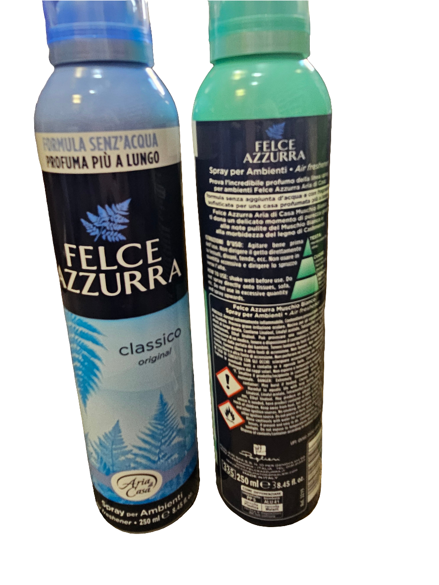 Felce Azzurra air freshener spray 250ml