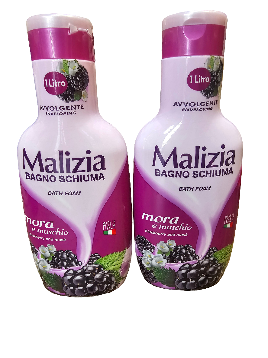 Malizia Blackberry & Musk Bath Foam 1L