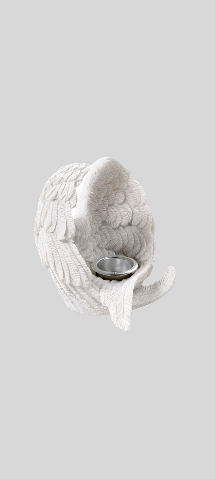 Angel wings incense cone burner