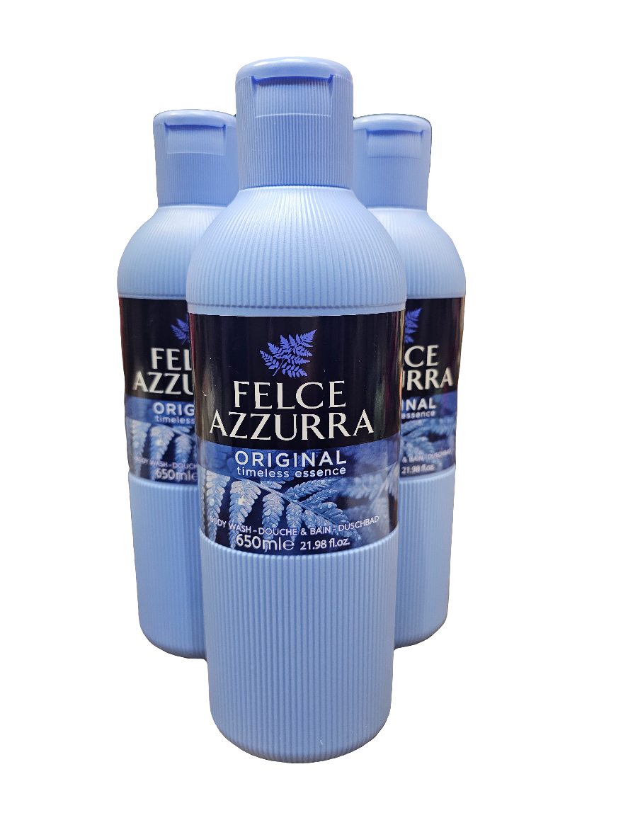 Felce Azzurra Italian Body Wash 650ml various scents to choose