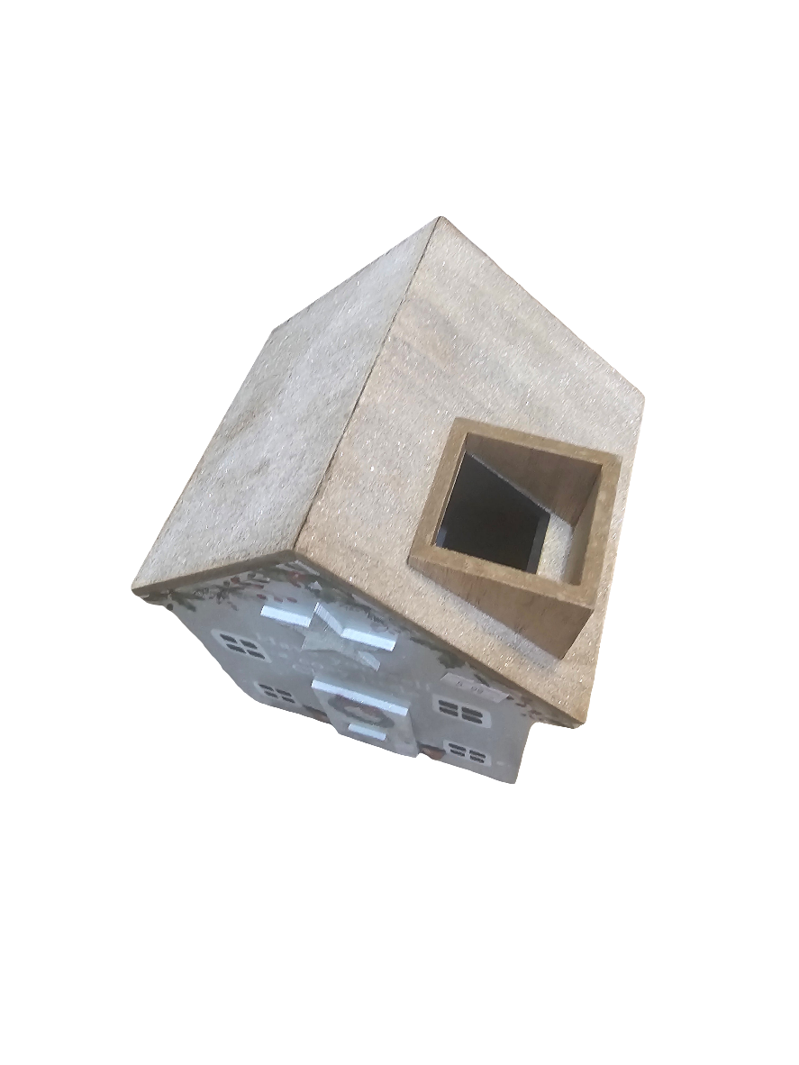 Cosy Christmas Tissue Box House