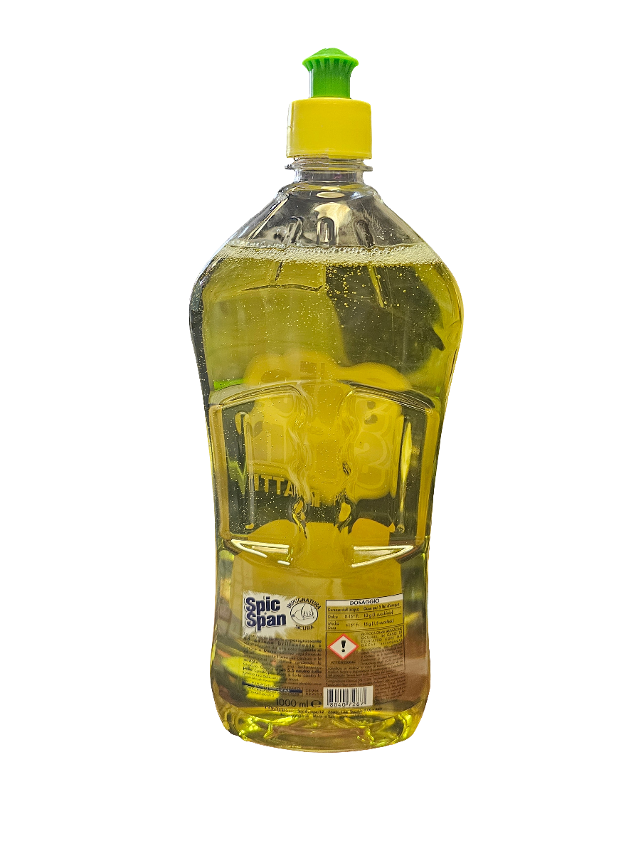 Spic and Span Limone e Menta Washing Up Liquid 1000ml