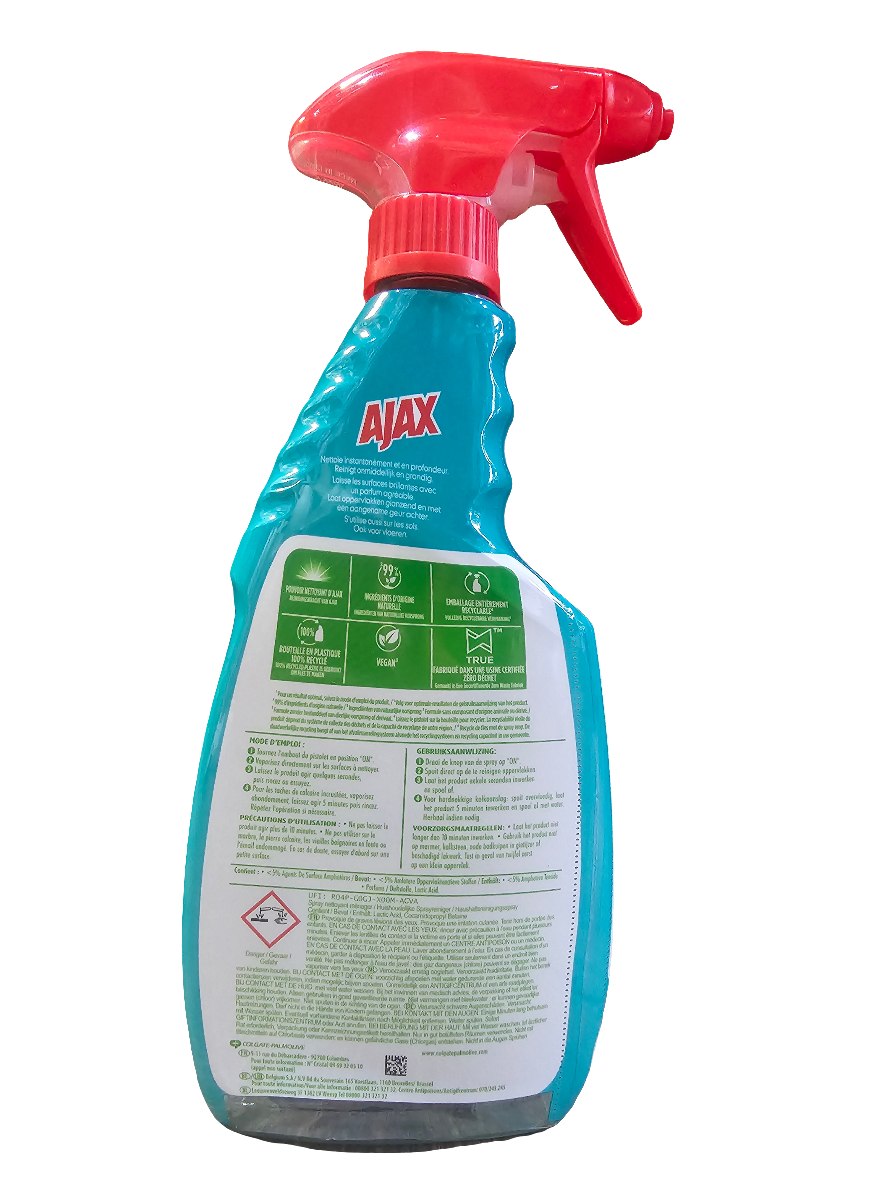 Ajax Bathroom Spray/Anti-Limescale Cleaner 750ml