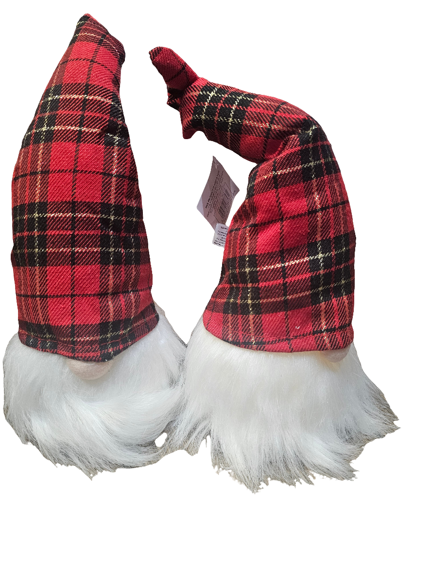 Light Up Gonk in Tall Tartan Hat