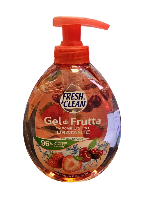 Fresh & Clean Strawberry Cherry Liquid Soap 300ml