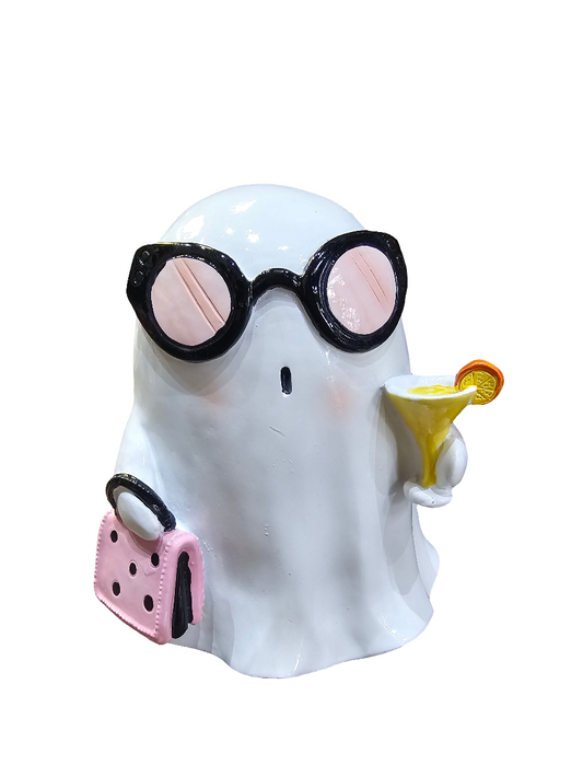 Fashion Ghost Statue, perfect for the spooky season