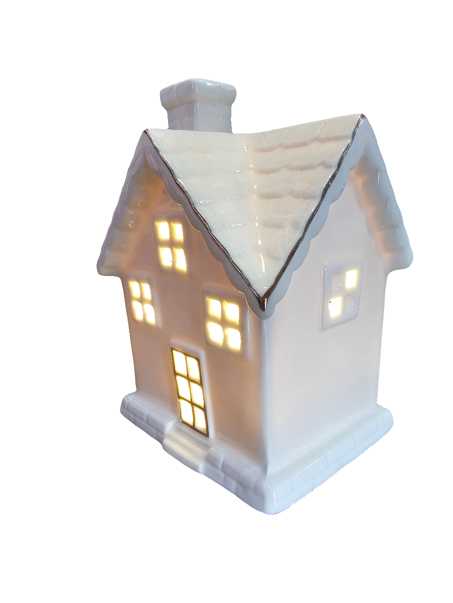 Cosy Lane Shingle LED Cottage Medium