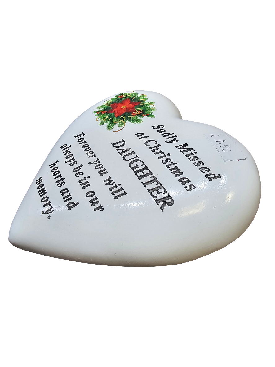 Missed at Christmas Daughter Memorial Stone