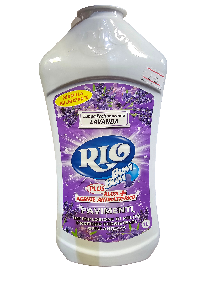 Rio Bum Bum Plus Pavimenti Floor Cleaner in the Lavender scent 1000ml