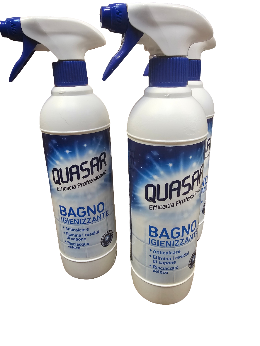 Quasar Bagno Igienizzante Anti-limescale Sanitizing Bathroom cleaner 580ml