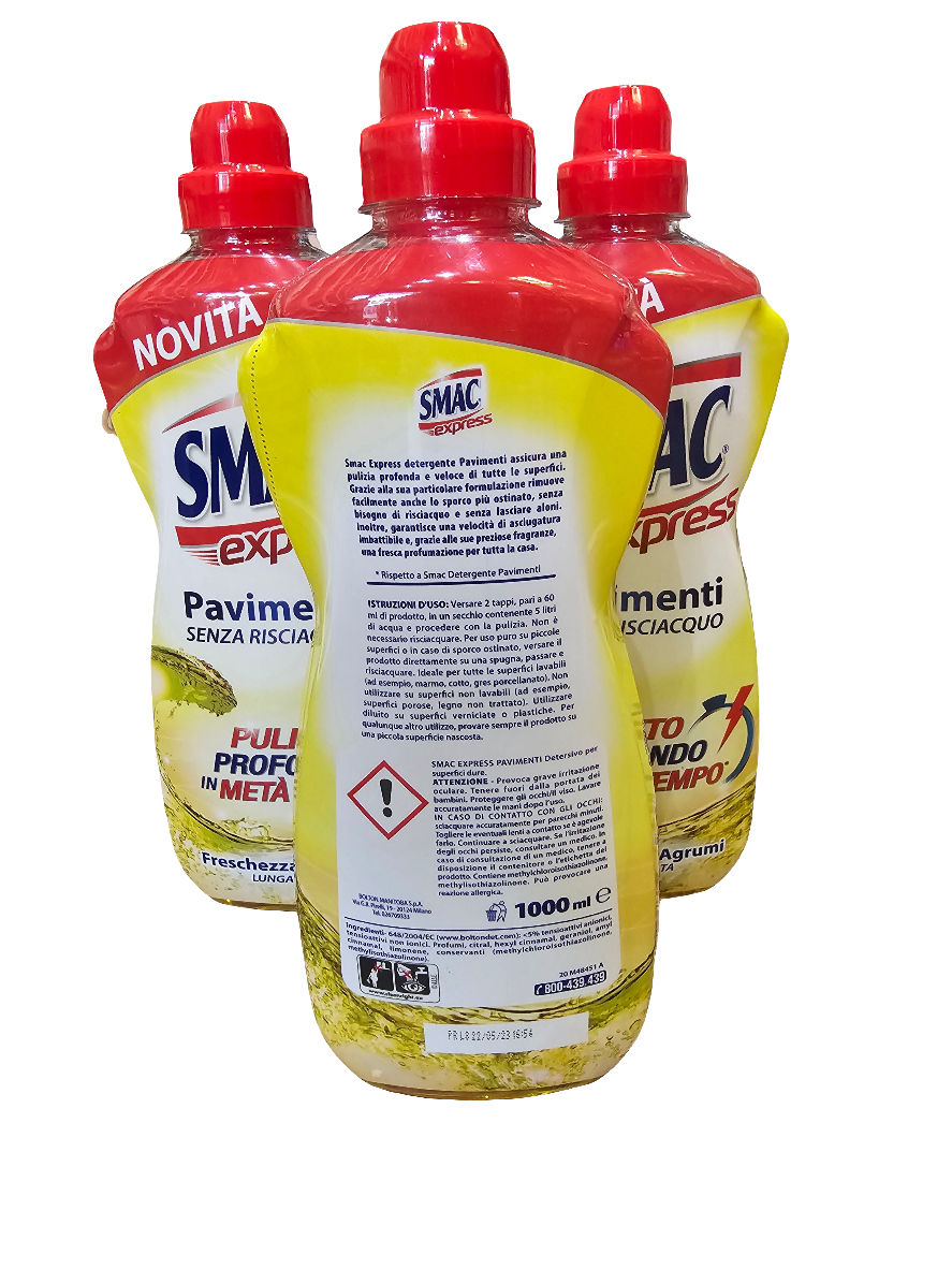 Smac Express Floor Cleaner Citrus 1L