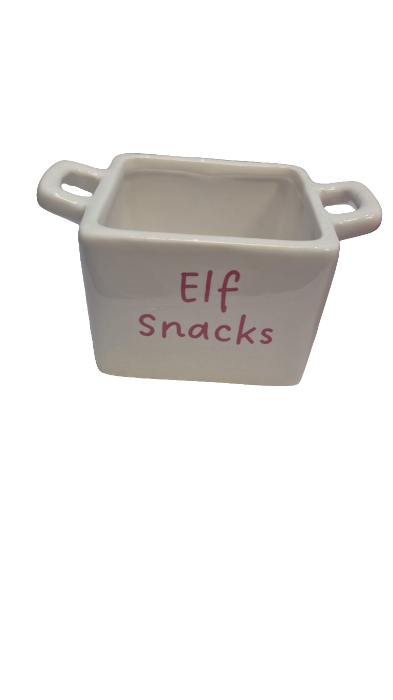 Festive Ceramic Snack Bowls