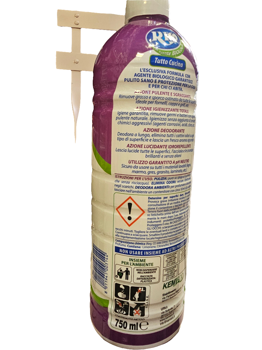 Rio Biologico "Tutto Cucina" (All Kitchen) cleaner 750ml