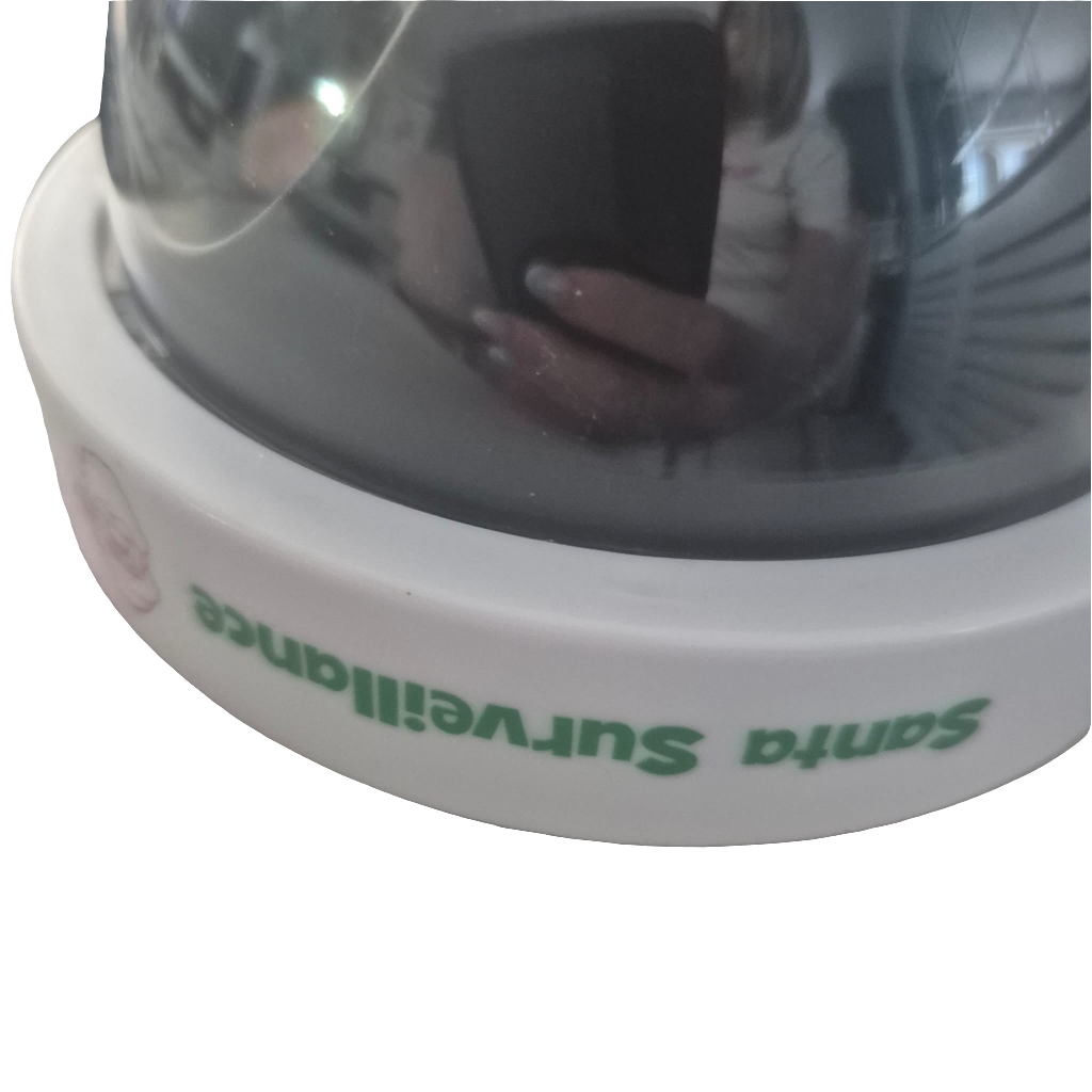 Santa Surveillance Dummy Camera with flashing led light