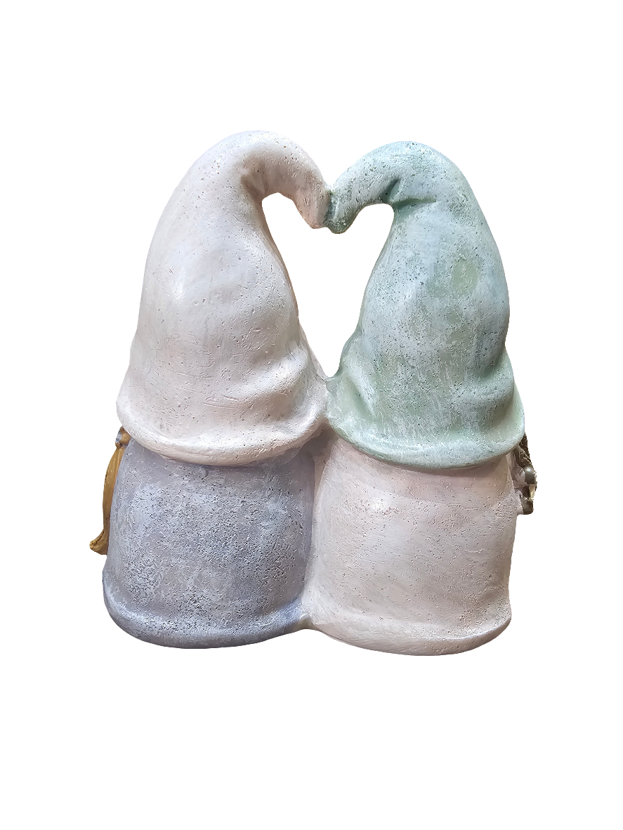 Loveable Double Gonks with BFF heart