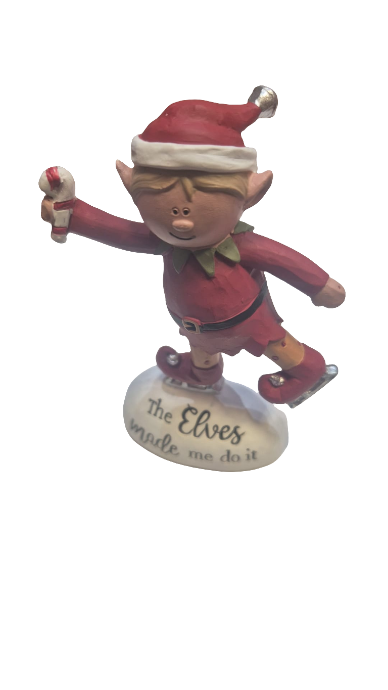 Standing Resin Elf 10cm