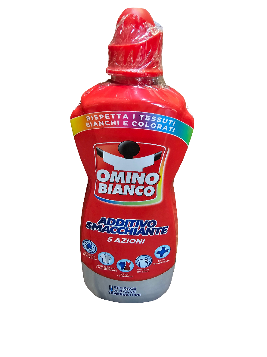 Omino Bianco Real colours antibacterial Stain Remover 900ml Household Italian