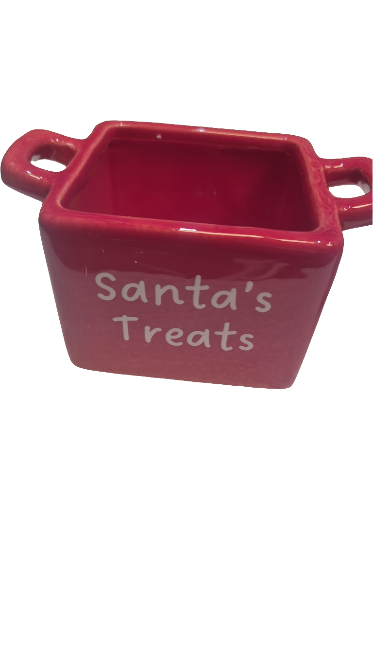 Festive Ceramic Snack Bowls