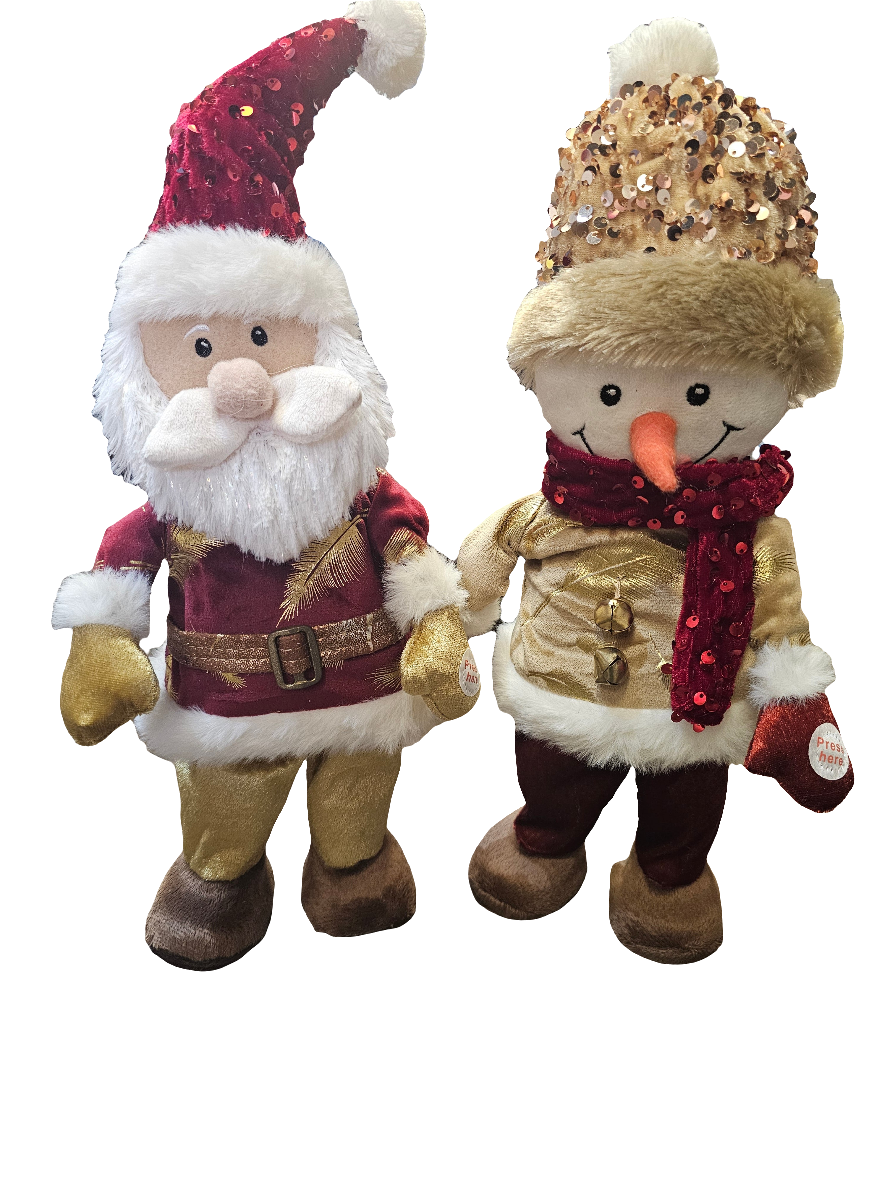 Singing and Dancing Christmas Characters