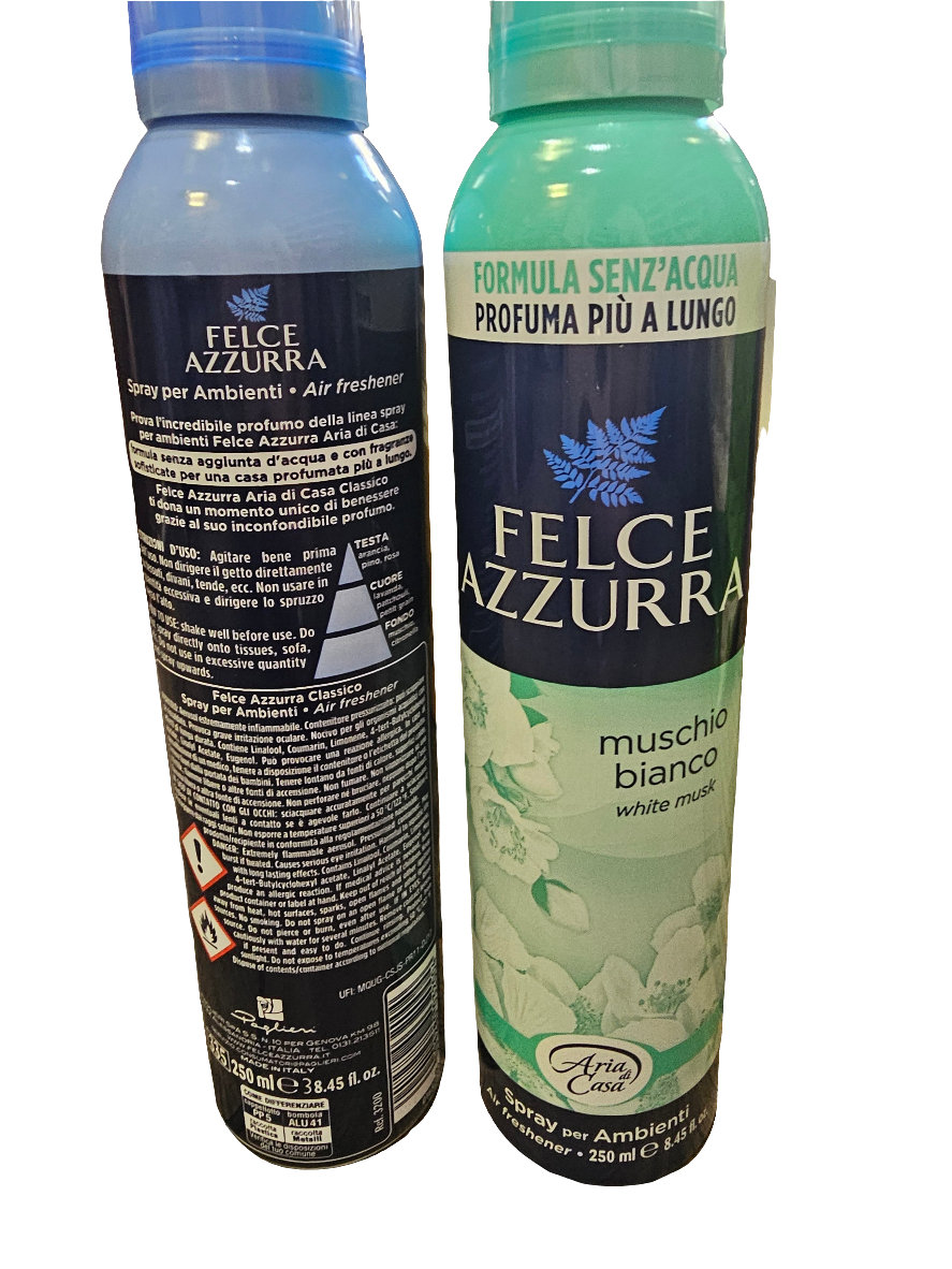 Felce Azzurra air freshener spray 250ml